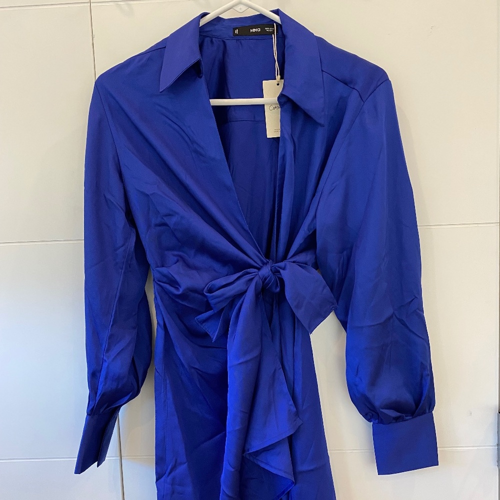 Gorgeous NWT MNG dress - fabulous colour!